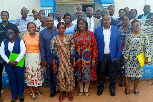 Group photo with about 30 participants of the workshop